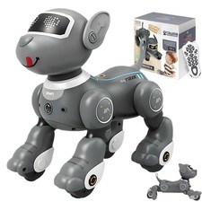 Fernbedienbarer Roboterhund für Kinder Interaktives Stunt Spielzeug Elektronisch