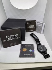 OMEGA X Swatch Mission to the Moonphase Black Snoopy Moonswatch
