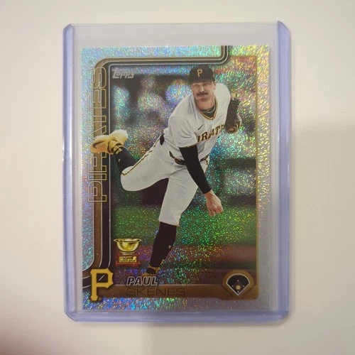 2025 Topps Series 1 Sand Glitter Paul Skenes Pittsburgh Pirates Cup Card🔥