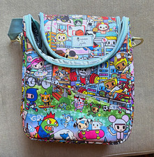 JuJuBe x tokidoki Team Toki BeCool Insulated Lunch Bag Bottle Bag Strap Used