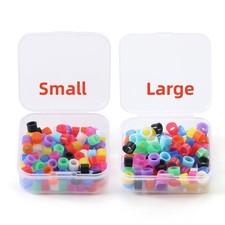 100Pcs/Box Dental Multi-Color Code Rings Bands Universal Silicone Instrument L/S