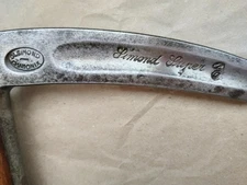 Vintage Simond Super E Ice Axe 70cm Wood Shaft Made in France Chamonix #1812