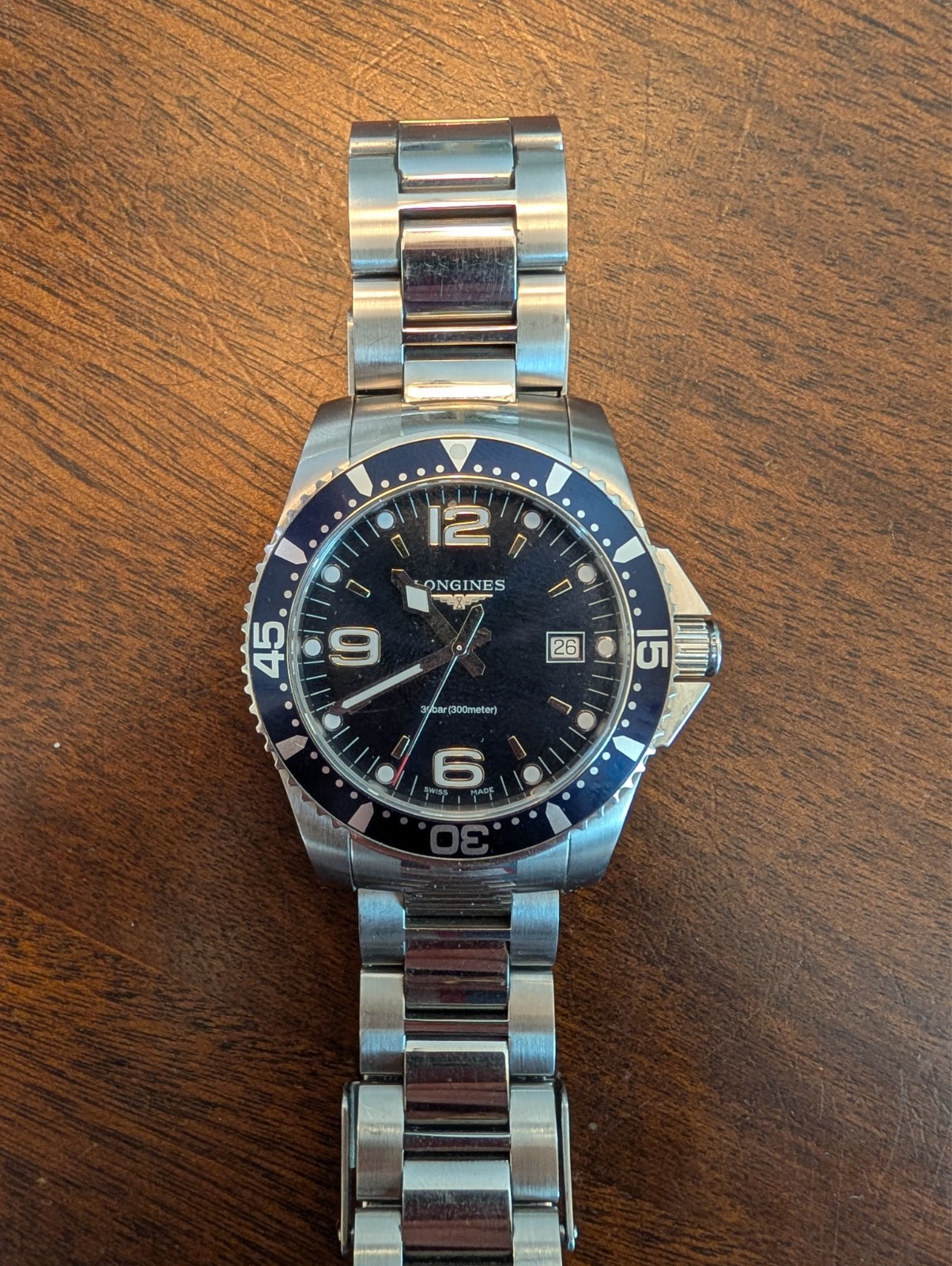 Longines Blue Quartz HydroConquest - L3.740.4