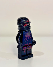 LEGO Ninjago NRG Cole Minifigure Gold Earth Ninja Lightning Rare Collectible