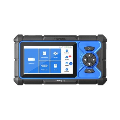 TOPDON Artidiag HD 5'' Heavy-Duty Scan Tool Service Functions Full-System