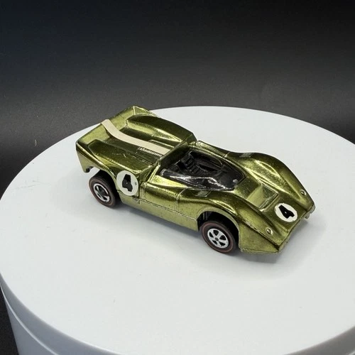 Vintage Hot Wheels Redline McLaren m6A Olive US Based - Excellent Condition!