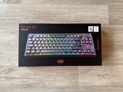 CHERRY XTRFY MX 8.3 TKL Wireless, Gaming-Tastatur, schwarz