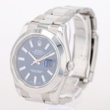 Rolex Datejust II 41mm Blue Dial Automatic Stainless Steel Men's Wristwatch 3