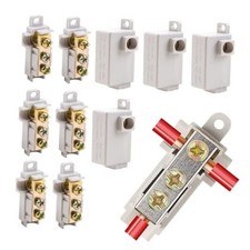 10Pcs High-Power 6 AWG Gauge T-Type Wire Connector Nut Kit 1000V 80A Quick