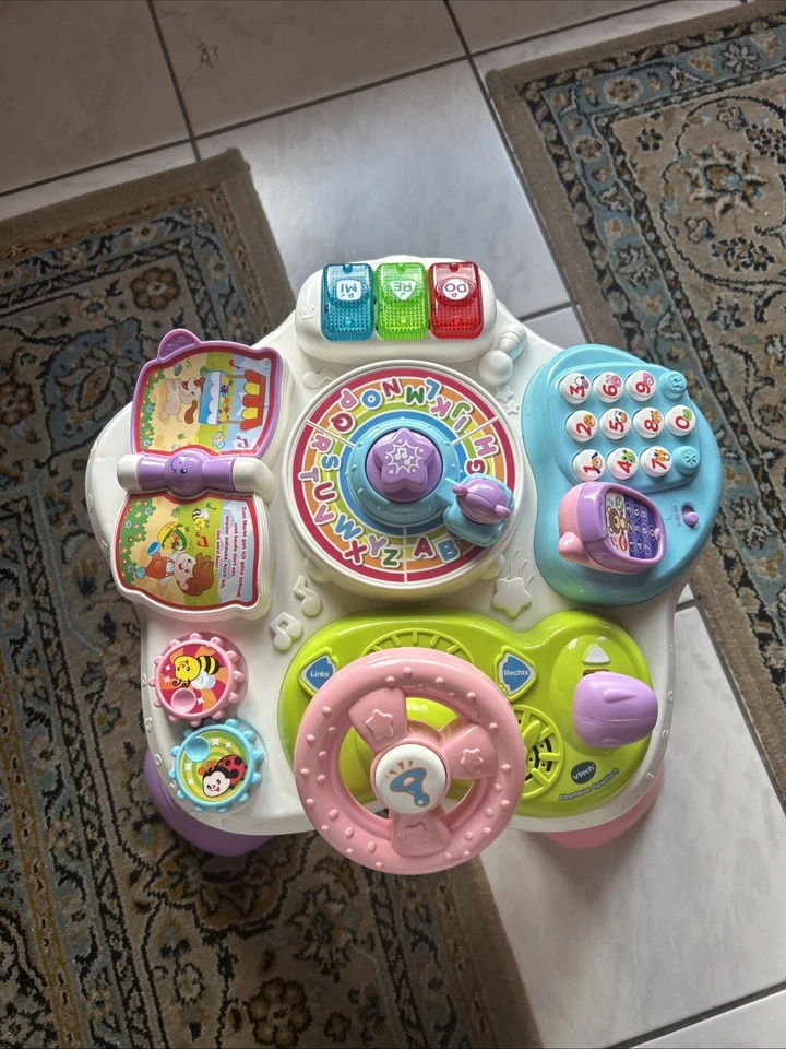 Vtech  Abenteuer Spieltisch, Rosa- Top Zustand - Bild 2 von 4