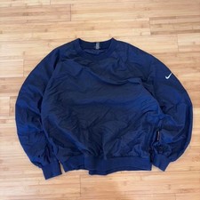 Vintage Nike gold black boxy windbreaker jacket