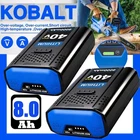 1~2PACK For Kobalt 40v MAX 8.0 Ah Extended Run Li-Ion Battery KB440-03 KB540-06