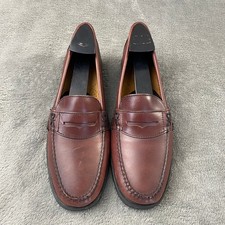 Weejuns Bass Loafer Katherine II Penny Womens 9M Brown Leather Preppy Casual EUC