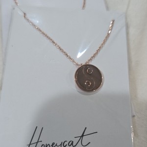 Authentic The Eternal Equilibrium Rose Gold Yin Yang Talisman
