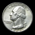 1934-D Washington Quarter Silver ---- Gem BU Condition Coin ---- #KK794