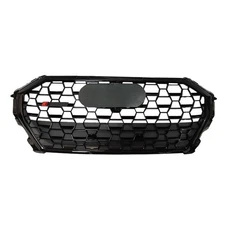For Audi Q3 2020-2023 Honeycomb Front Bumper Grille Black RSQ3 Style Grill