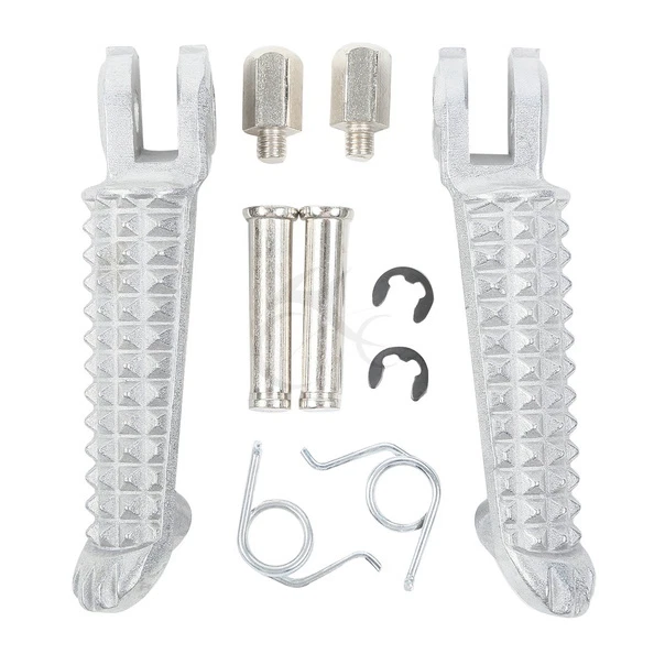 Juego de reposapiés delanteros aptos para Yamaha YZF R1 YZF-R1 2007-2008 Foto 3 de 4