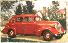1937 Silver Streak Pontiac Red Coupe Pm Royal Oak Mi 1939 Postcard 3025 1937 Silver Streak Pontiac Red Coupe Pm Royal Oak Mi 1939 Postcard 3025