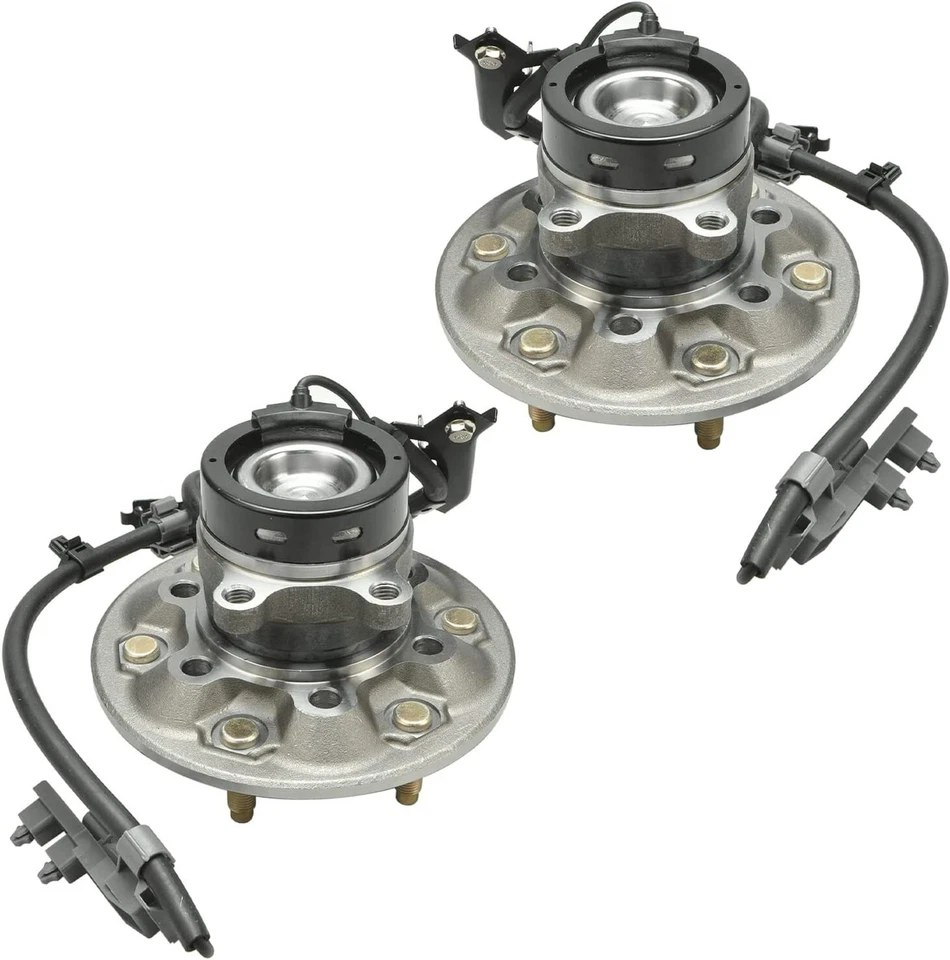 Brazos de control superiores delanteros Kit de cojinete de cubo de rueda para 06-08 Chevrolet Colorado 2x2 Foto 4 de 4