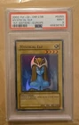 YuGiOh Mystical Elf 1st Edition LOB-E050 PSA 9 MINT Blue Eyes White Dragon 2002