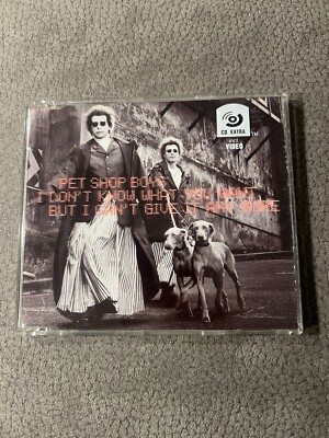 Pet Shop Boys - I Dont Know What You Want But I Cant Give It Anymore 1999 | CD