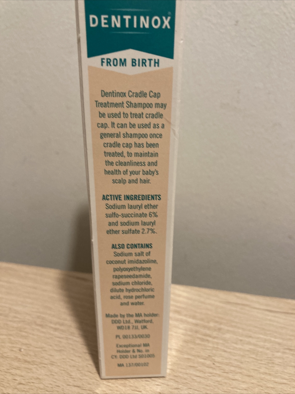 dentinox shampoo asda