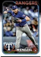 2024 Topps Update #US248 Davis Wendzel RC Texas Rangers
