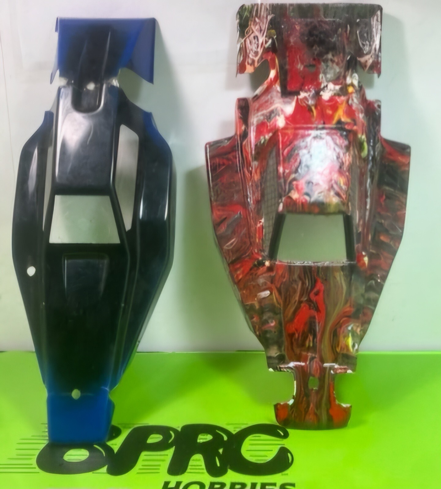 Vintage RC Body Lot Paisley Kyosho Turbo Optima, Losi? Needs Love (USED)