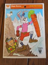 Vintage 1979 Bugs Bunny mountain climber Whitman Frame-Tray Puzzle 4512-2C