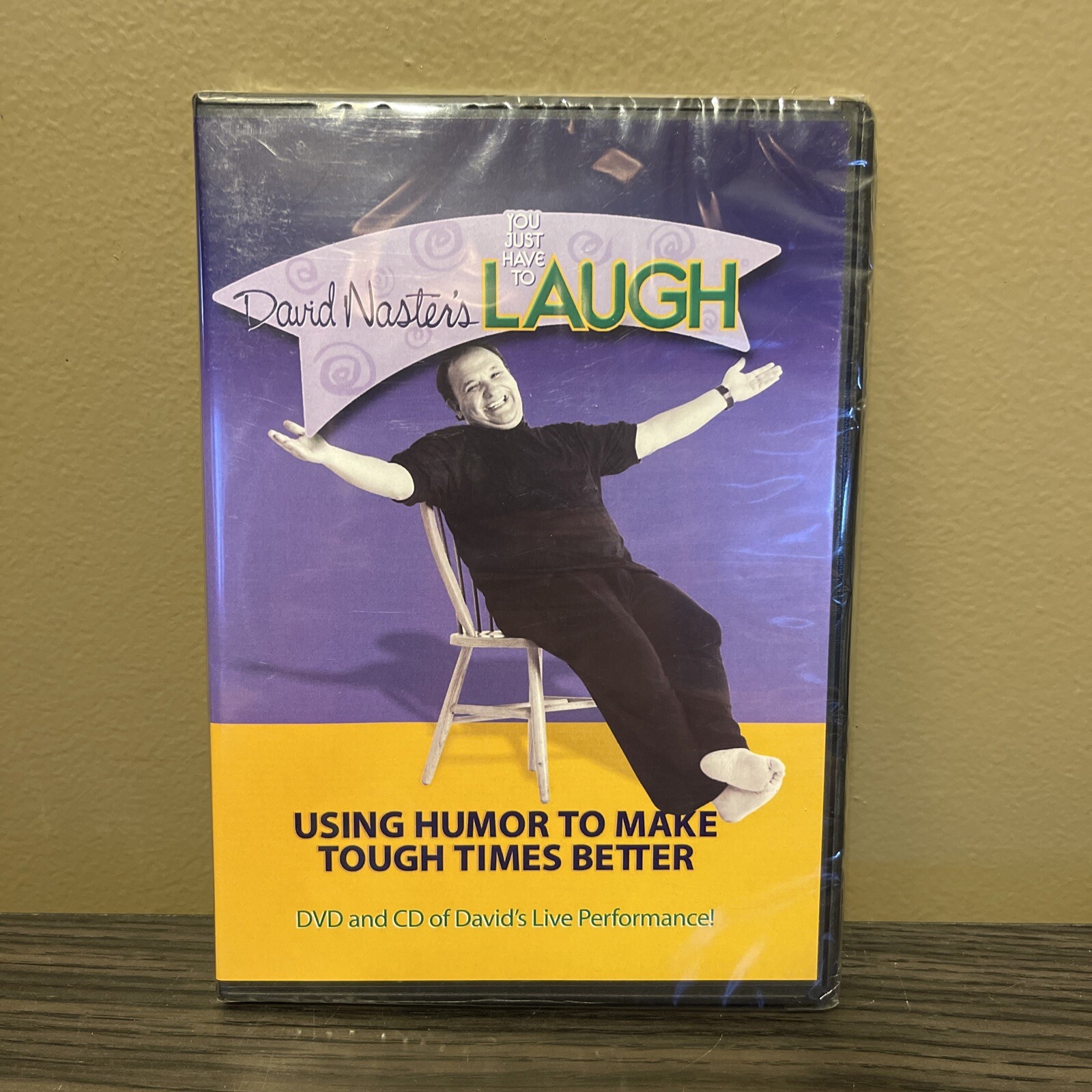 David Naster's You Just Have to Laugh DVD and CD Sealed | eBay