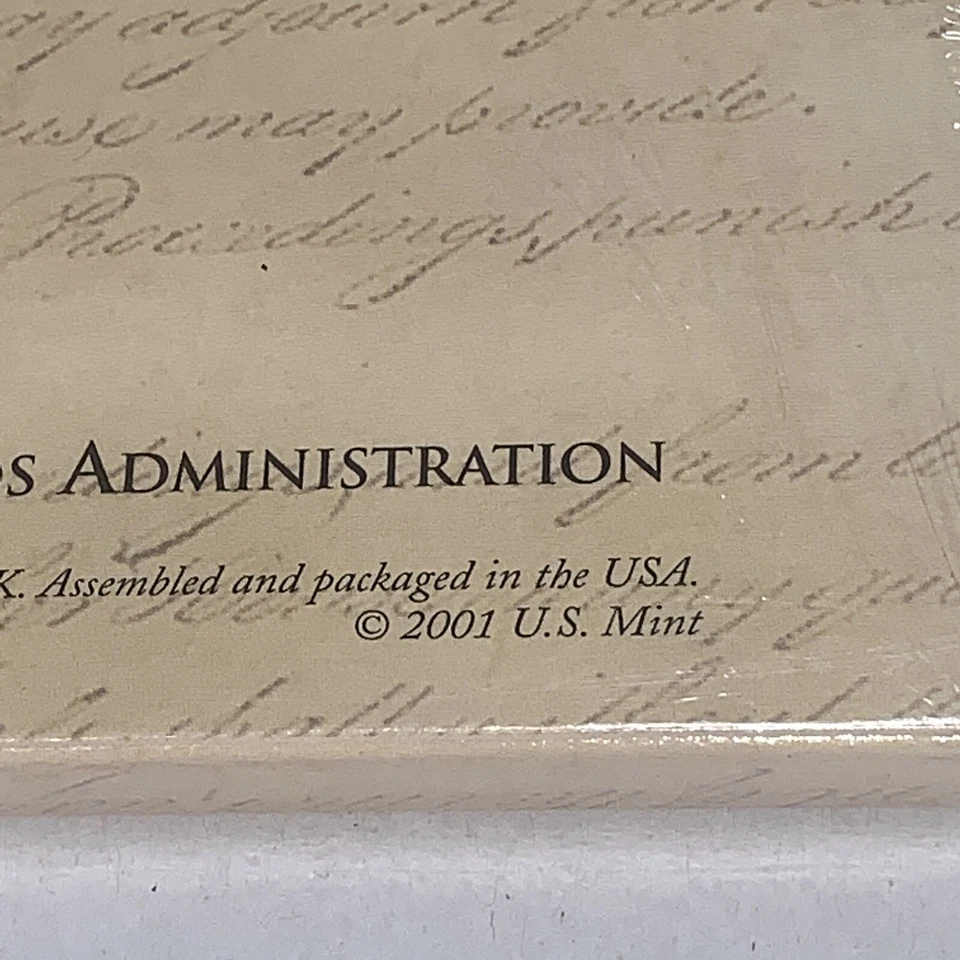 The First 13 States with 26 mint uncirculated Quarters US Mint Set- P & D Sealed - Image 3 of 4