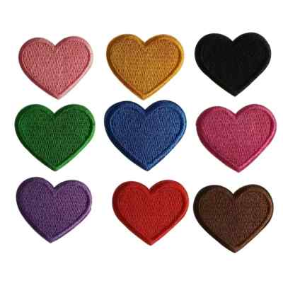 1 pcs iron on patch applique select color 1 +3/4 x 1 +1/2 inch FREE SHIPPING
