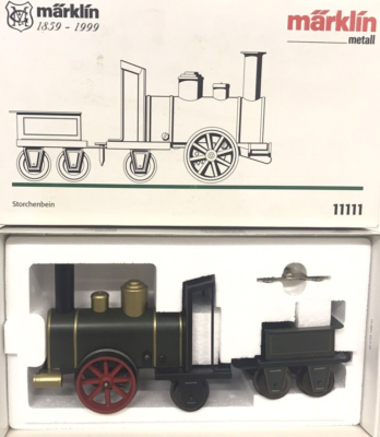 Märklin 11111 Steam Locomotive Stork Leg Gauge 1 Collector Model 