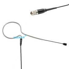 HIXMAN EM1 Black Earset Single Headset Mic For Audio Technica Bodypack cH-style
