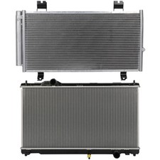 Radiator & AC Condenser Cooling Kit For 2006 2007 2008-2015 Lexus IS250 IS350