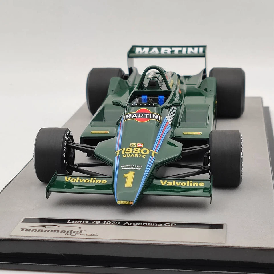 Tecno 1/18 Mythos Series Lotus 79 1979 Car #1 GP Argentina TM18-287B Model Resin - Image 4 of 4