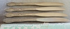 Wm A. Rogers Deluxe Oneida Ltd HUNTINGTON Dinner Knives Set of 4