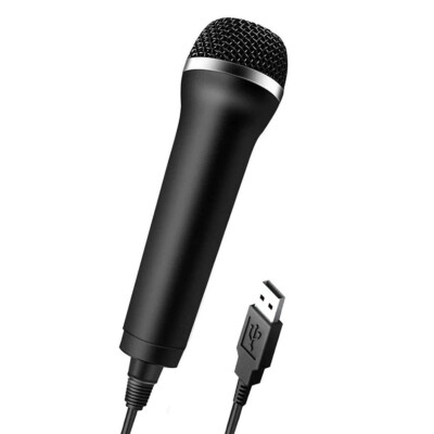 USB Wired Microphone Karaoke Mic for 