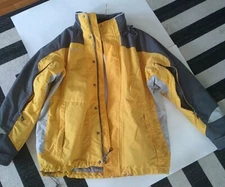 Columbia MENS Bugaboo Snow Winter Yellow Gray Full Zip Coat Jacket MENS LARGE