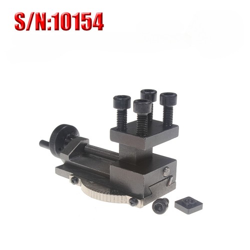 Mini Lathe Machine Tool S/N: 10154 Double Slot Tool Holder Rotatable Angle Tool - Picture 9 of 10