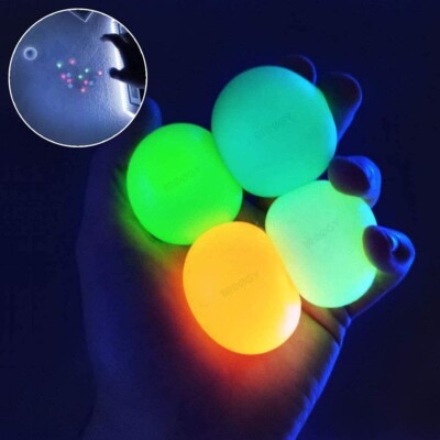 4.5cm Luminous Balls High Bounce Glowing Stress Ball