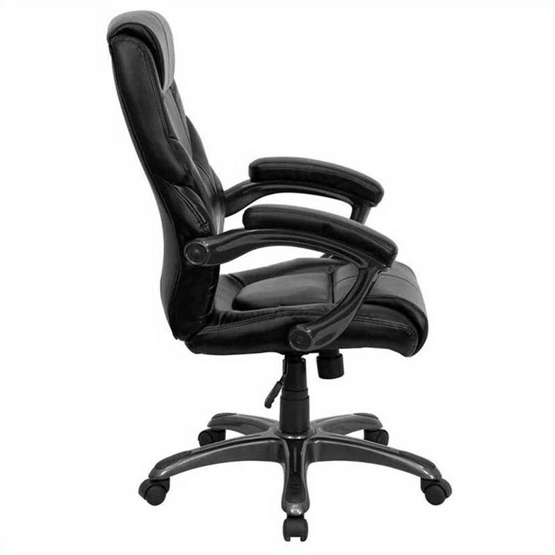 Flash Furniture High Back Overstuffed Executive Office Chair in