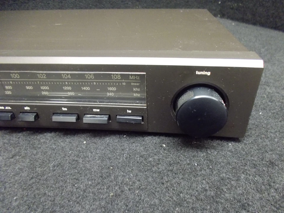 DUAL CT 1160, FM MW LW 3 Wave Band Tuner, schwarz. #V-814 - Bild 3 von 4