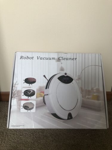 Robot Vacuum Cleaner Brand New Black Free Shipping - Picture 1 of 2