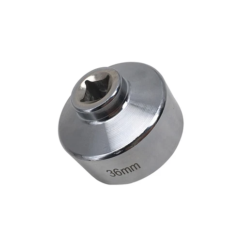 36mm Oil Filter Socket Tool 3/8"Drive Cap Remover Low Profile Socket Wrench C2C6 - Imagen 10 de 11