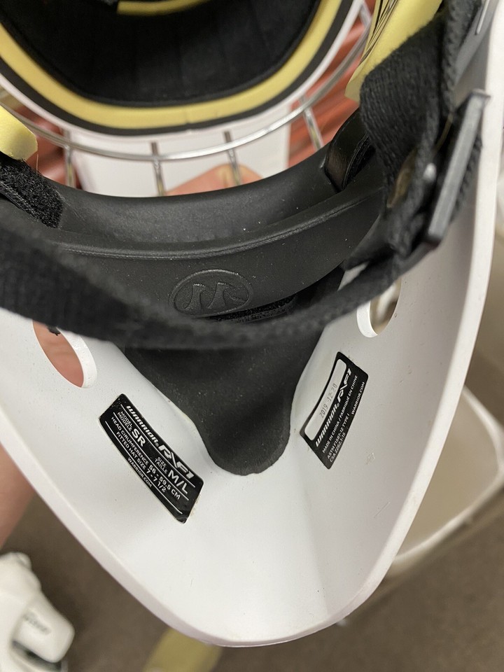 WARRIOR RF1 GOALIE MASK eBay