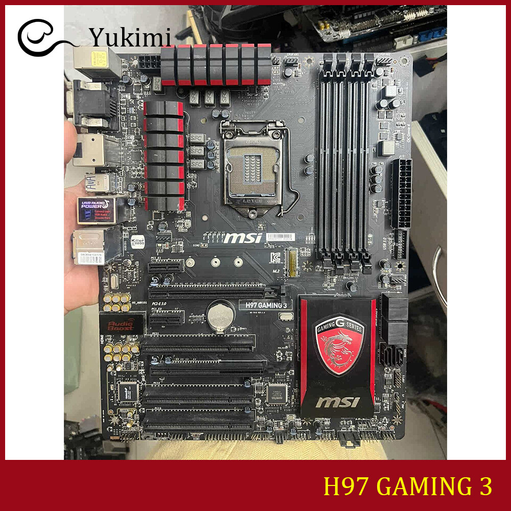 FOR MSI H97 GAMING 5th Generation LGA1150 HDMI DVI-D VGA 32GB