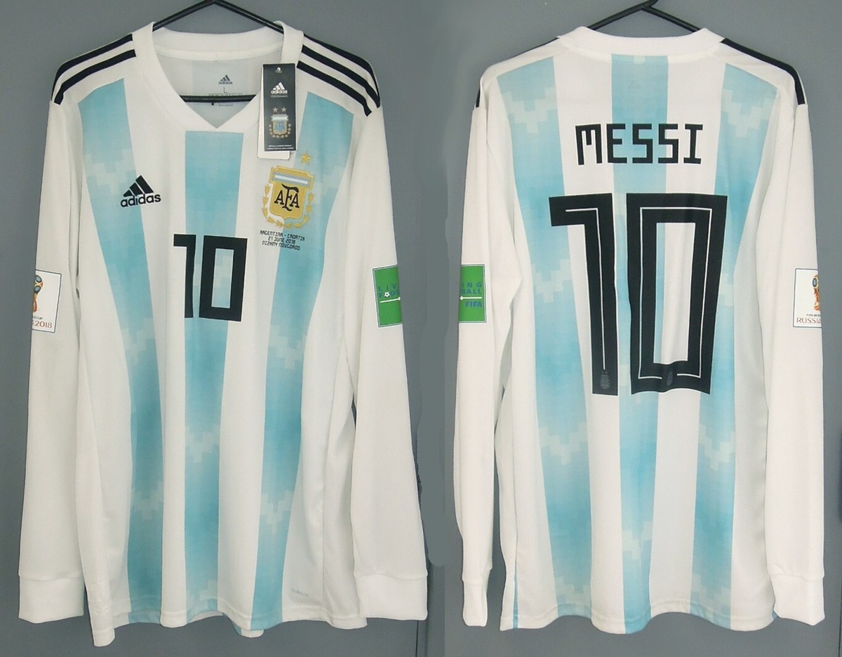 ARGENTINA jersey 2018 #10 MESSI World Cup | eBay