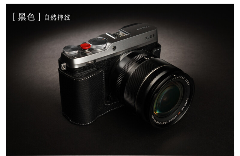 Leather Half Case for Fujifilm XE3 X-E3 Camera Retro Body Cover TP