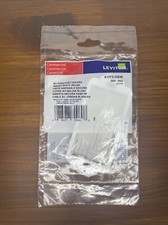 Leviton 002-41075-DBW Decora Brush Passthrough Insert